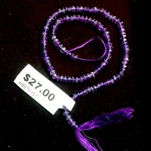 Faceted AMETHYST Gemstone Beads for Jewelry Making